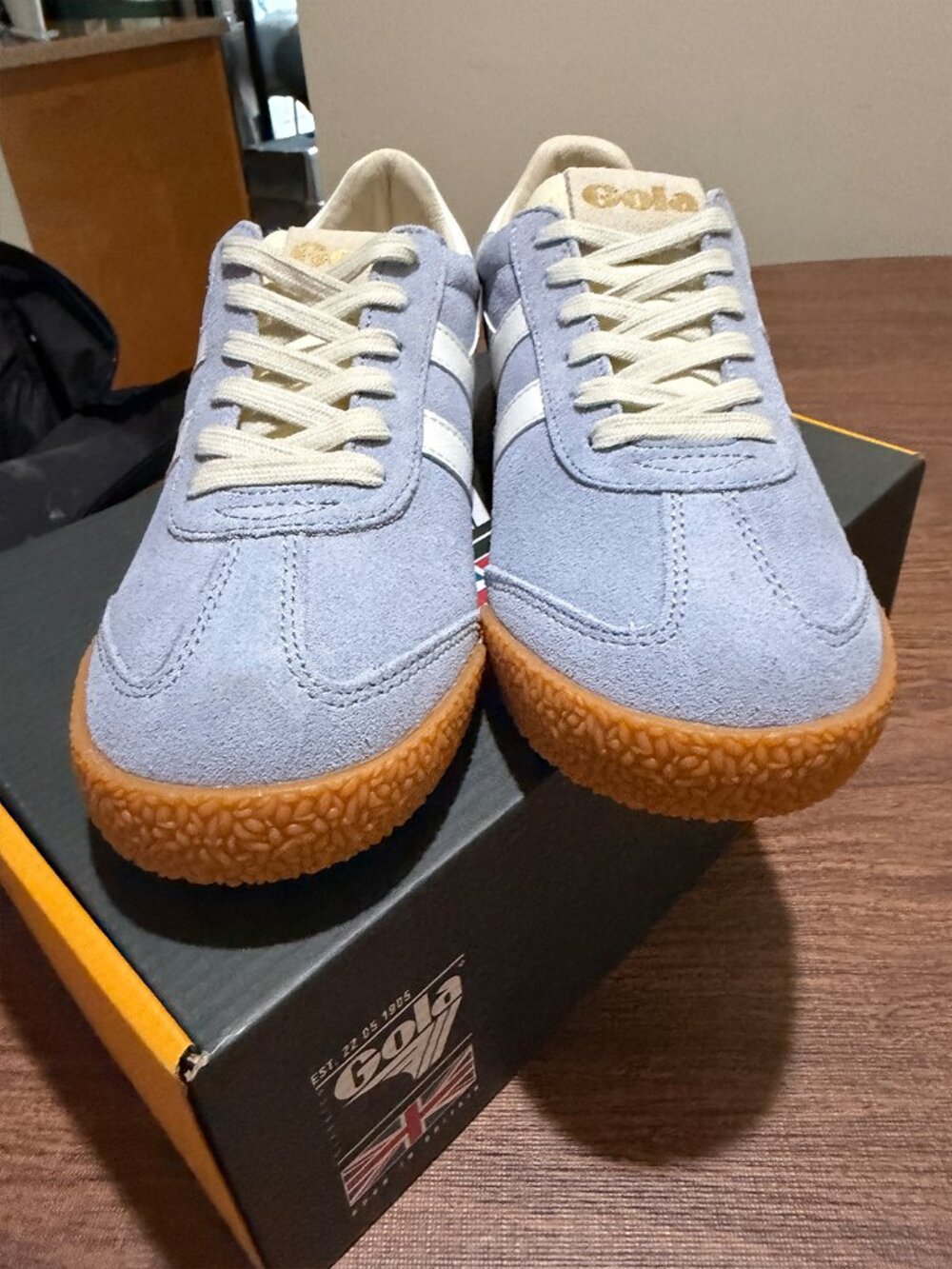 Gola Classics Women's Elan Sneakers Blue - Size: 6.5 - Picture 3 of 8